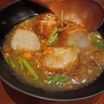 粋鱗 - ⑪里芋揚出し香箱蟹の餡掛け