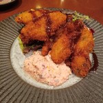 粋鱗 - ⑩牡蠣フライしば漬けタルタル