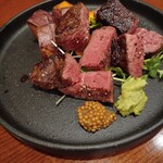 粋鱗 - ⑫池多和牛の炭火焼