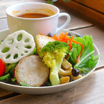 MaSiLo cafe - この日はさつまいも付き♪