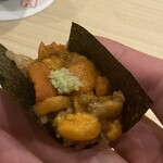 鮨 浜はち - 雲丹