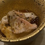 鮨 浜はち - あん肝蒸し