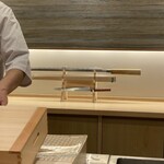 鮨 浜はち - 鮪包丁