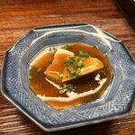 楽心 - あん肝、自家製ポン酢