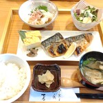 旬を楽しく和み飯 てる - 鯖塩焼き