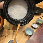 あなごと日本酒 なかむら - ご飯