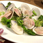 da Uma - 地蛤と春野菜のスープ仕立て　　byまみこまみこ