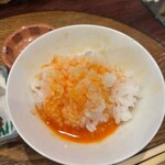 あなごと日本酒 なかむら - 卵かけご飯