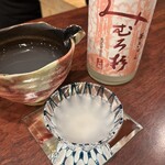 あなごと日本酒 なかむら - みむろ杉　無濾過生原酒