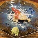 あなごと日本酒 なかむら - 北寄貝雪塩