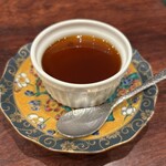 あなごと日本酒 なかむら - ほうじ茶のプリン