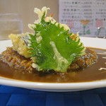 カレーハウス すぷ～ん - 季節の天ぷらカレー 720円/ルー多め 50円/ライス大盛り 50円　※限定メニュー