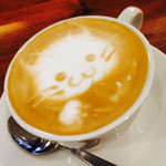 Cafe×Bar COVO - 猫のラテアート