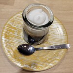 回し寿司 活 活美登利 - ふわとろクリームの珈琲ゼリー