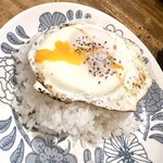 おなかいっぱい - 目玉焼きは､オンザライス✨✨
