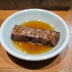 炭火焼肉ホルモンさわいし - 上レバ塩