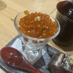 鮨ト酒肴 富かわ - 〆のいくら小丼　