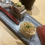 鮨ト酒肴 富かわ - 〆の寿司　その2