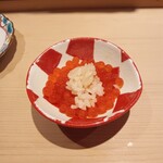 銀座鮨処 まぐろ相馬水産 - ⑧イクラ