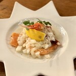 広島牡蠣と海鮮 KUROHIGEシーフード×２ - 本日のカルパッチョ（1人分）