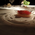 ラ・ソラシド フードリレーションレストラン - カッペリーニの器です。涼しげ♪