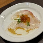 五感で楽しむ串揚げ屋 生粋namaiki - 真鯛のカルパッチョ