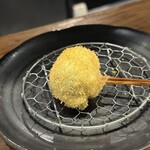 五感で楽しむ串揚げ屋 生粋namaiki - 鯛と菜の花
