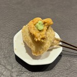 五感で楽しむ串揚げ屋 生粋namaiki - 帆立とうに