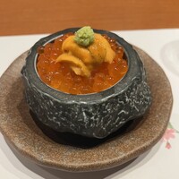銀座 牛乃季 - 雲丹いくら小丼