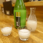 千代娘 - 白馬 にごり酒 