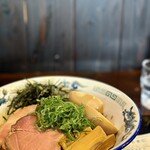 麺や 虎 - 朝混そば煮干し(太麺)800円
