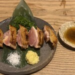 吾一 - 鶏もも肉のたたき