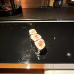 乙女寿司 - ネギトロ。ネギが良いアクセントになって美味しい！最高の巻物！