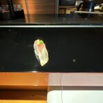 乙女寿司 - 鯵。新鮮そのもの！