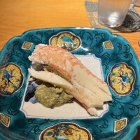 乙女寿司 - 加能ガニ。甘くて味噌も癖がなくて美味しい！ベストシーズンに食べられて満足(o^^o)