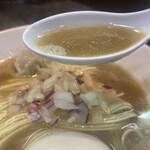 ヌードル＆スパイスカレー 今日の1番 - 本日のスープ(カマス2種(長崎産と九十九里)