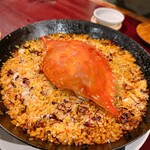 hape - 三河湾渡り蟹のパエリア