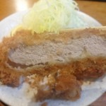 林や - 叩いてあるようです。