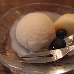 やさい料理 つむぎや - 生姜シャーベット