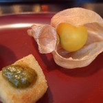 焼き麩にほおずき