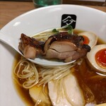 中華そば 髙野 - 照焼の鶏モモ肉チャーシュー ♪