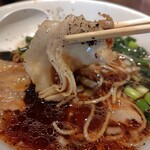 麺家 たけ田 - 豚バラ肉