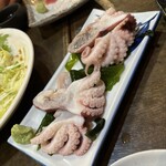 トプカ - 超絶美味の、軽くボイルした飯蛸