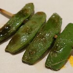 焼鳥 町子 - スナップエンドウ