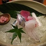 魚料理 ろっこん - 御造り定食の　御造りです。