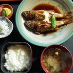 わらべ菜魚洞 - 本日の煮魚　くろむつの煮つけ　1,200円