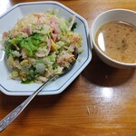 中華料理 龍府 - カニレタス炒飯。旨い！