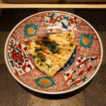 鮨 飛躍 - 平目 木の芽バター醤油