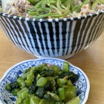 江ちゃんラーメン - この漬物当たりです！白飯なら2杯食べれる