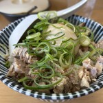 江ちゃんラーメン - 玉めしから着丼♪